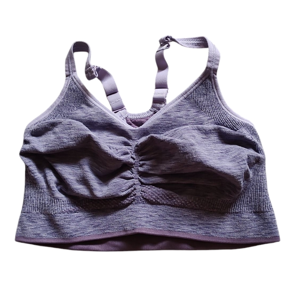 Old Navy Active Purple Sports Bra Light Support